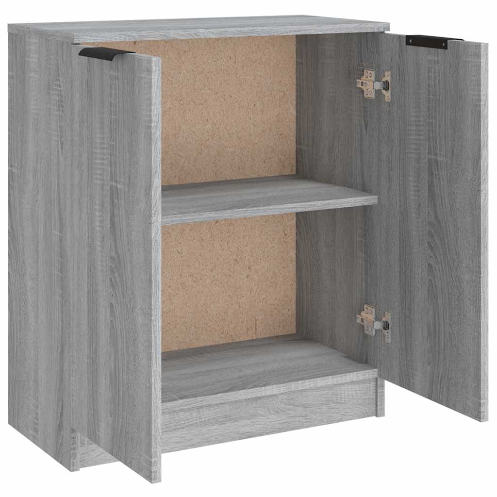 skænk 60x30x70 cm konstrueret træ grå sonoma-eg