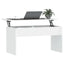 sofabord 102x50,5x52,5 cm konstrueret træ hvid
