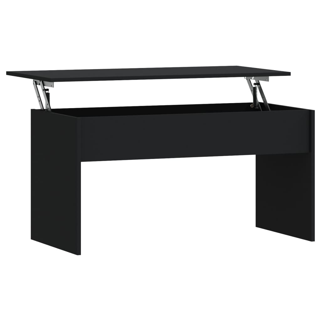 sofabord 102x50,5x52,5 cm konstrueret træ sort