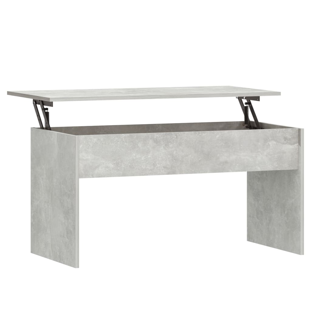 sofabord 102x50,5x52,5 cm konstrueret træ betongrå