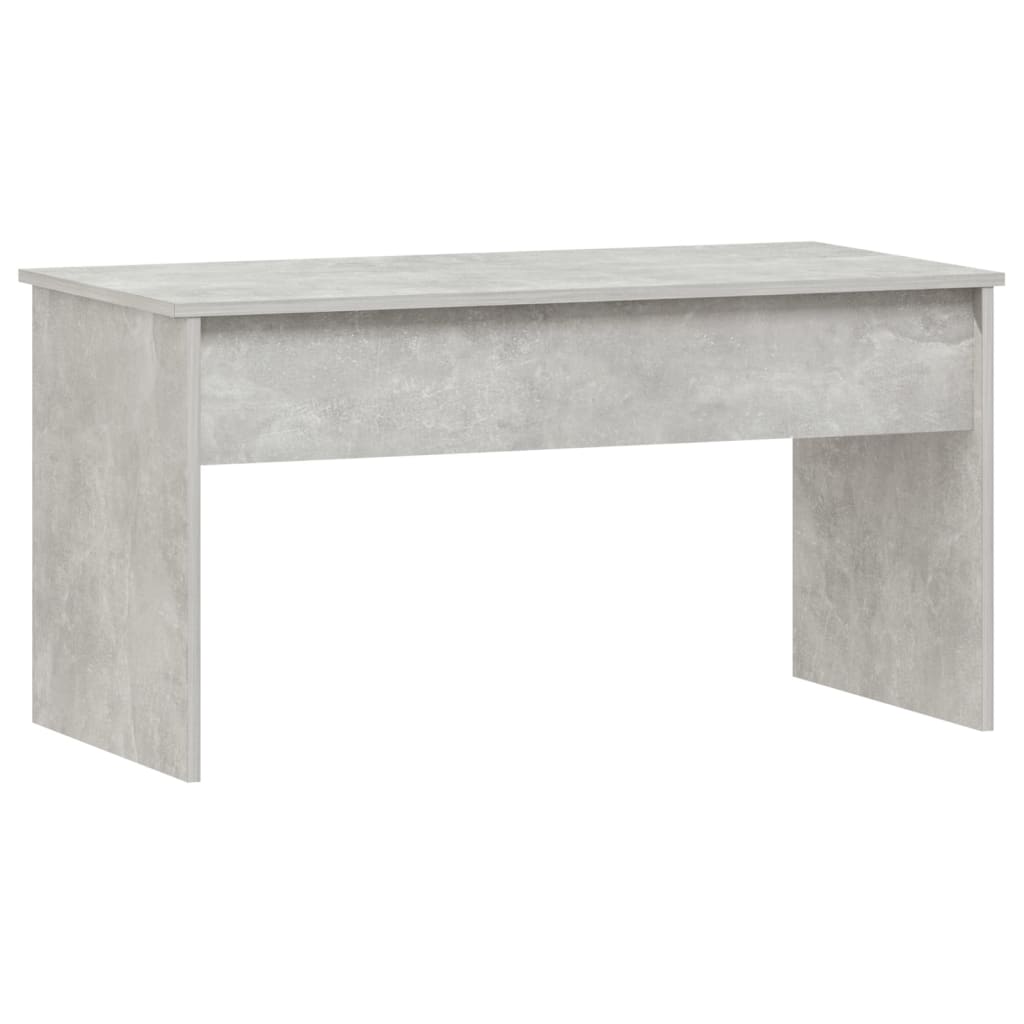 sofabord 102x50,5x52,5 cm konstrueret træ betongrå
