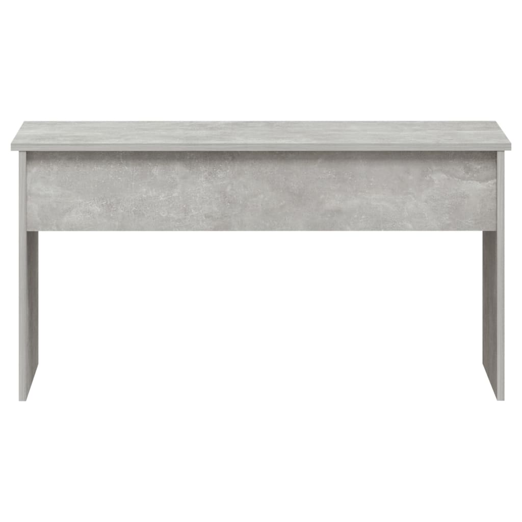 sofabord 102x50,5x52,5 cm konstrueret træ betongrå