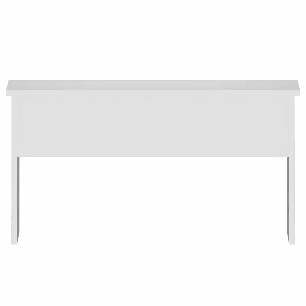 sofabord 80x50,5x41,5 cm konstrueret træ hvid
