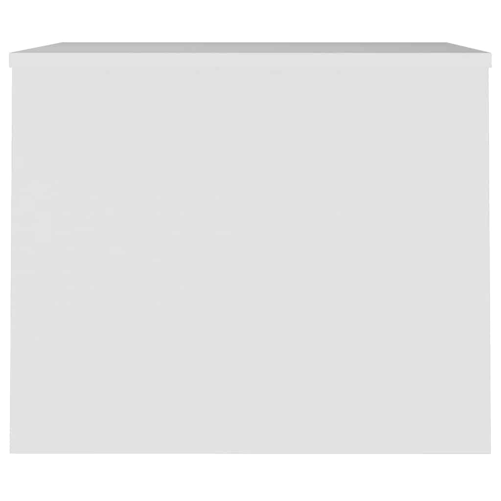 sofabord 80x50,5x41,5 cm konstrueret træ hvid