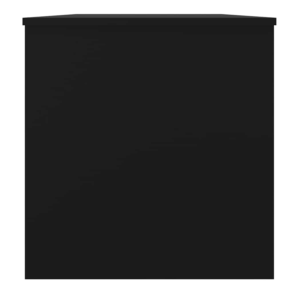 sofabord 102x50x52,5 cm konstrueret træ sort