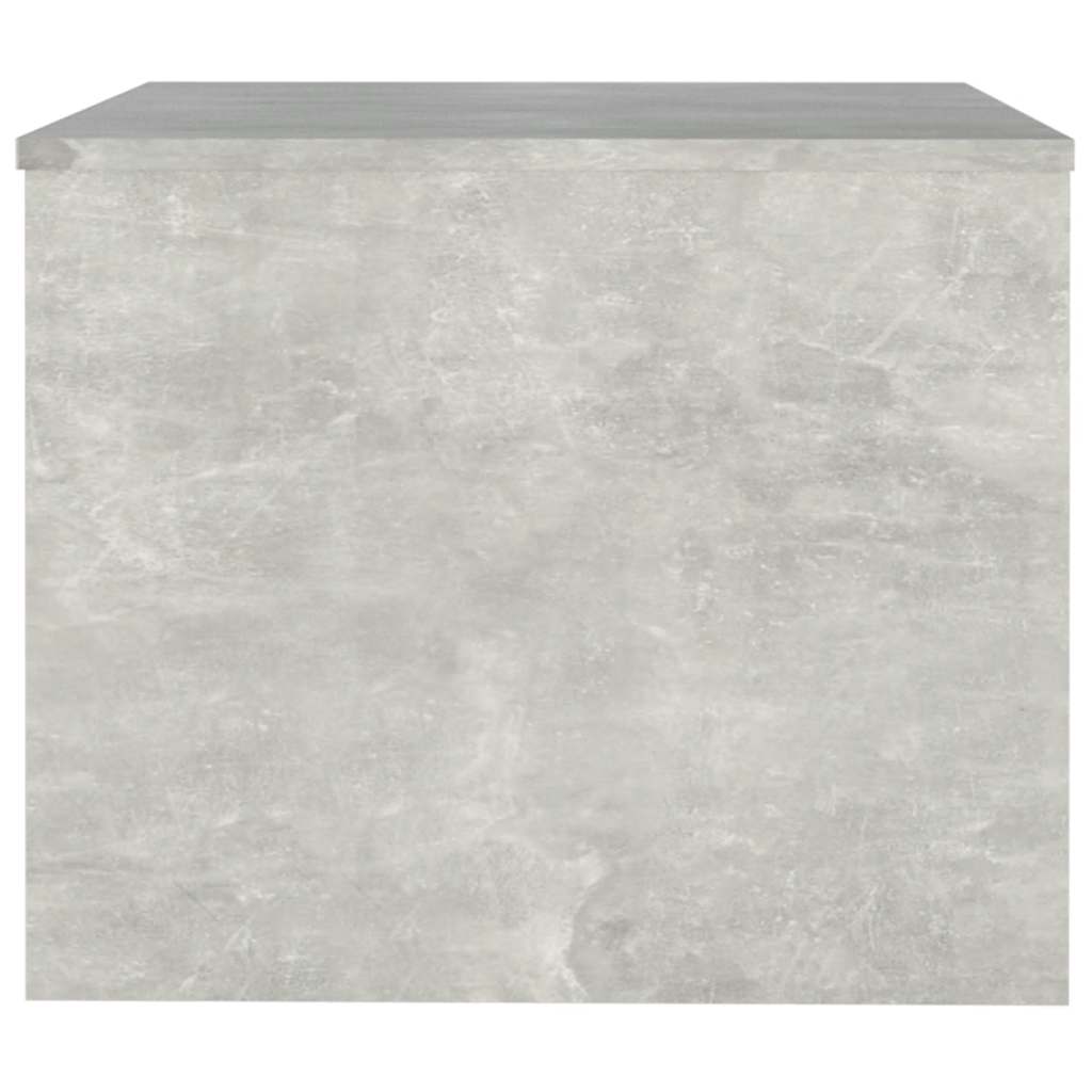 sofabord 80x50x40 cm konstrueret træ betongrå