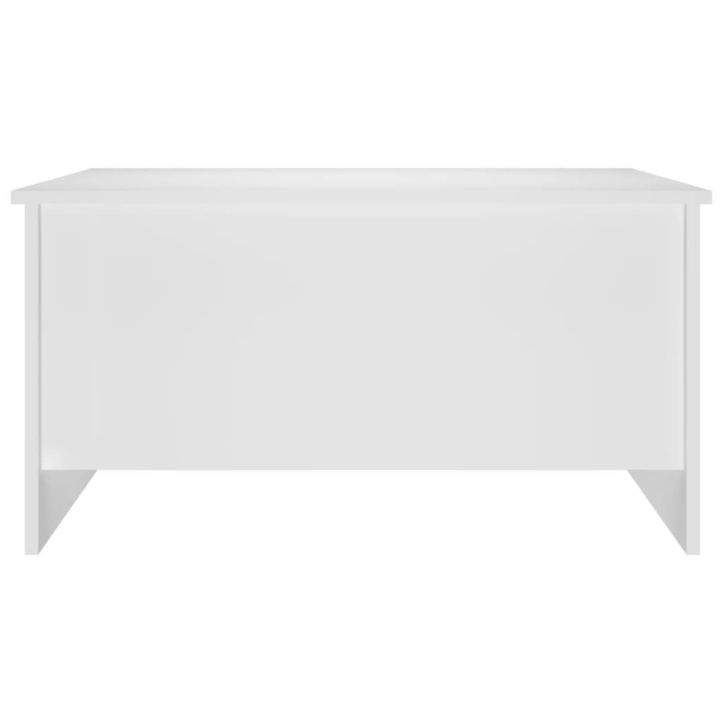 sofabord 80x55,5x41,5 cm konstrueret træ hvid