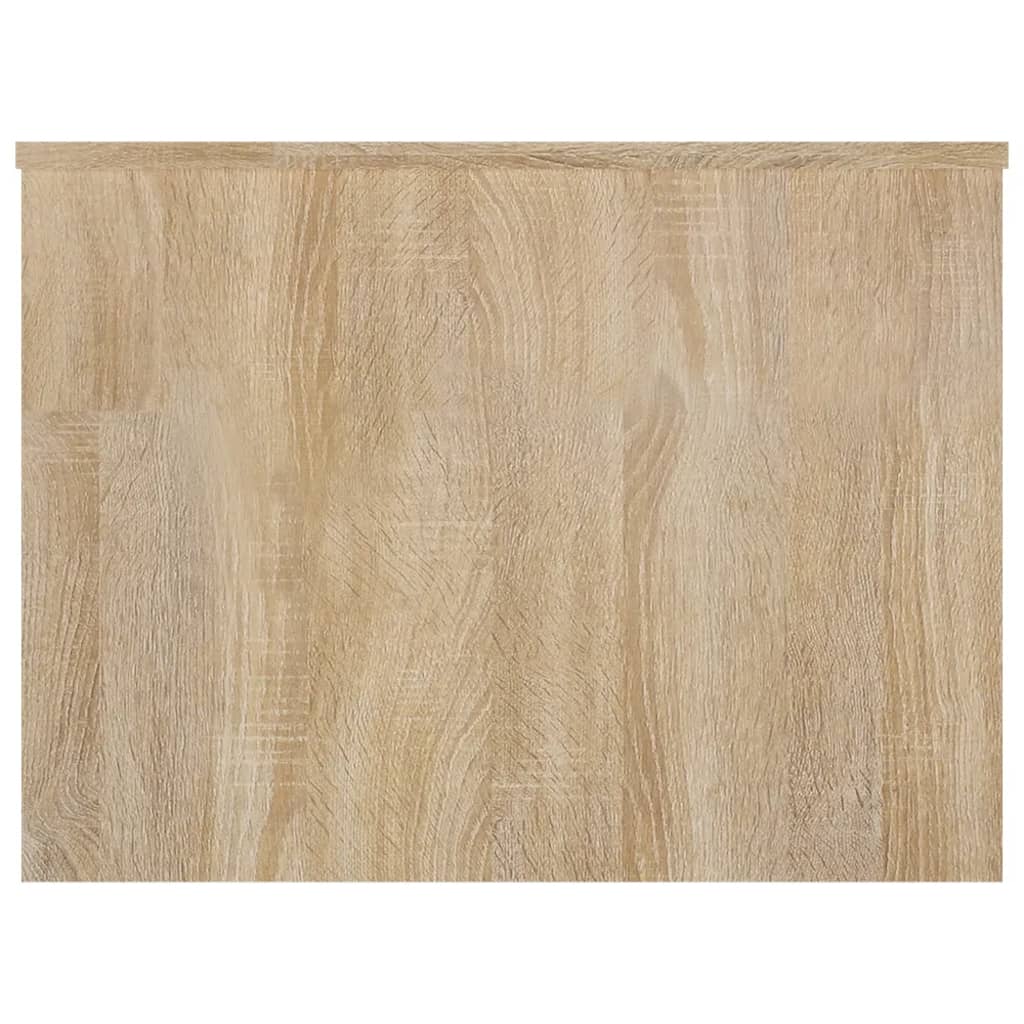 sofabord 80x55,5x41,5 cm konstrueret træ sonoma-eg