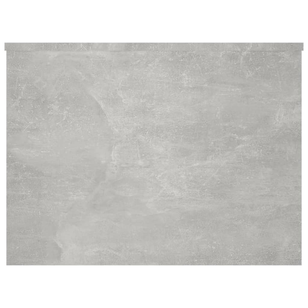 sofabord 80x55,5x41,5 cm konstrueret træ betongrå