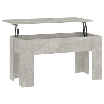 sofabord 101x49x52 cm konstrueret træ betongrå