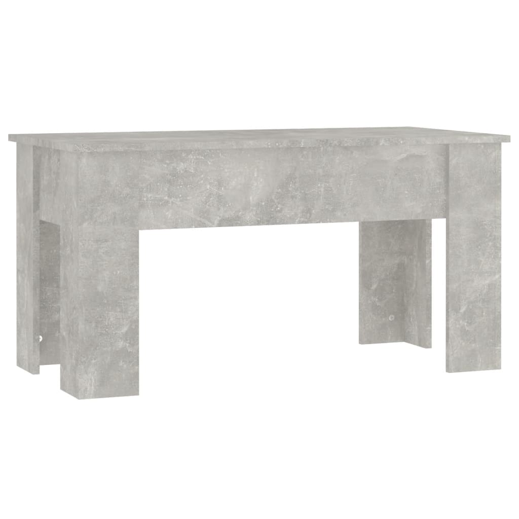 sofabord 101x49x52 cm konstrueret træ betongrå