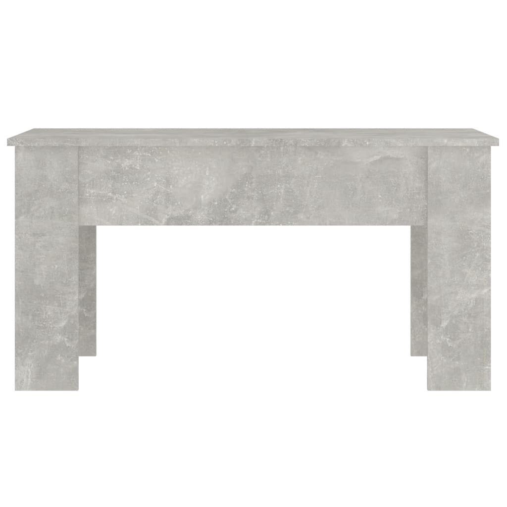 sofabord 101x49x52 cm konstrueret træ betongrå