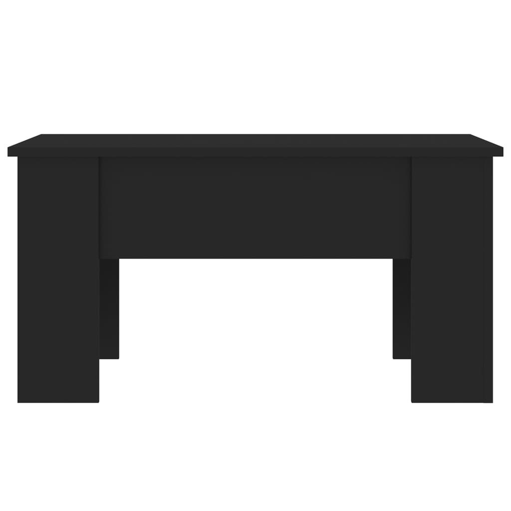 sofabord 79x49x41 cm konstrueret træ sort