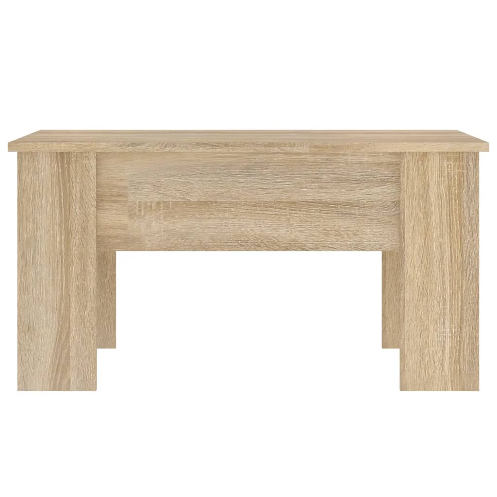 sofabord 79x49x41 cm konstrueret træ sonoma-eg