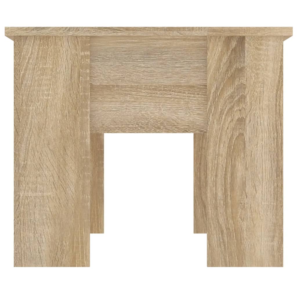 sofabord 79x49x41 cm konstrueret træ sonoma-eg
