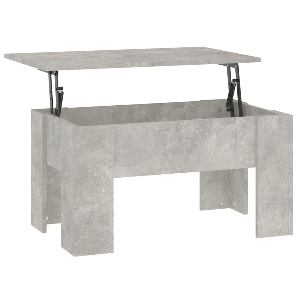 sofabord 79x49x41 cm konstrueret træ betongrå