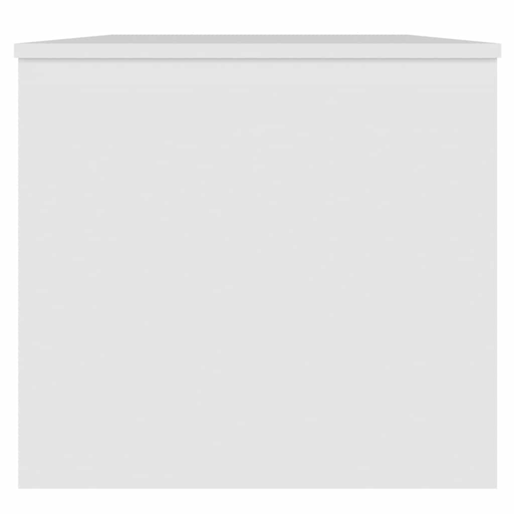 sofabord 102x50,5x46,5 cm konstrueret træ hvid