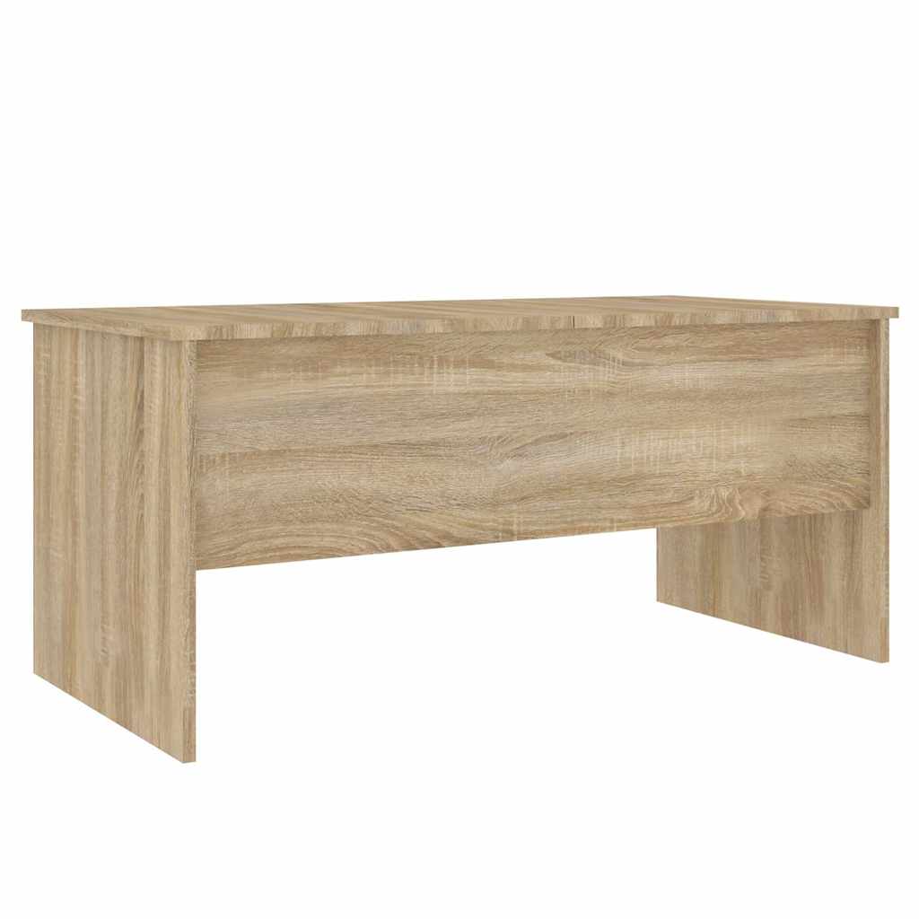 sofabord 102x50,5x46,5 cm konstrueret træ sonoma-eg