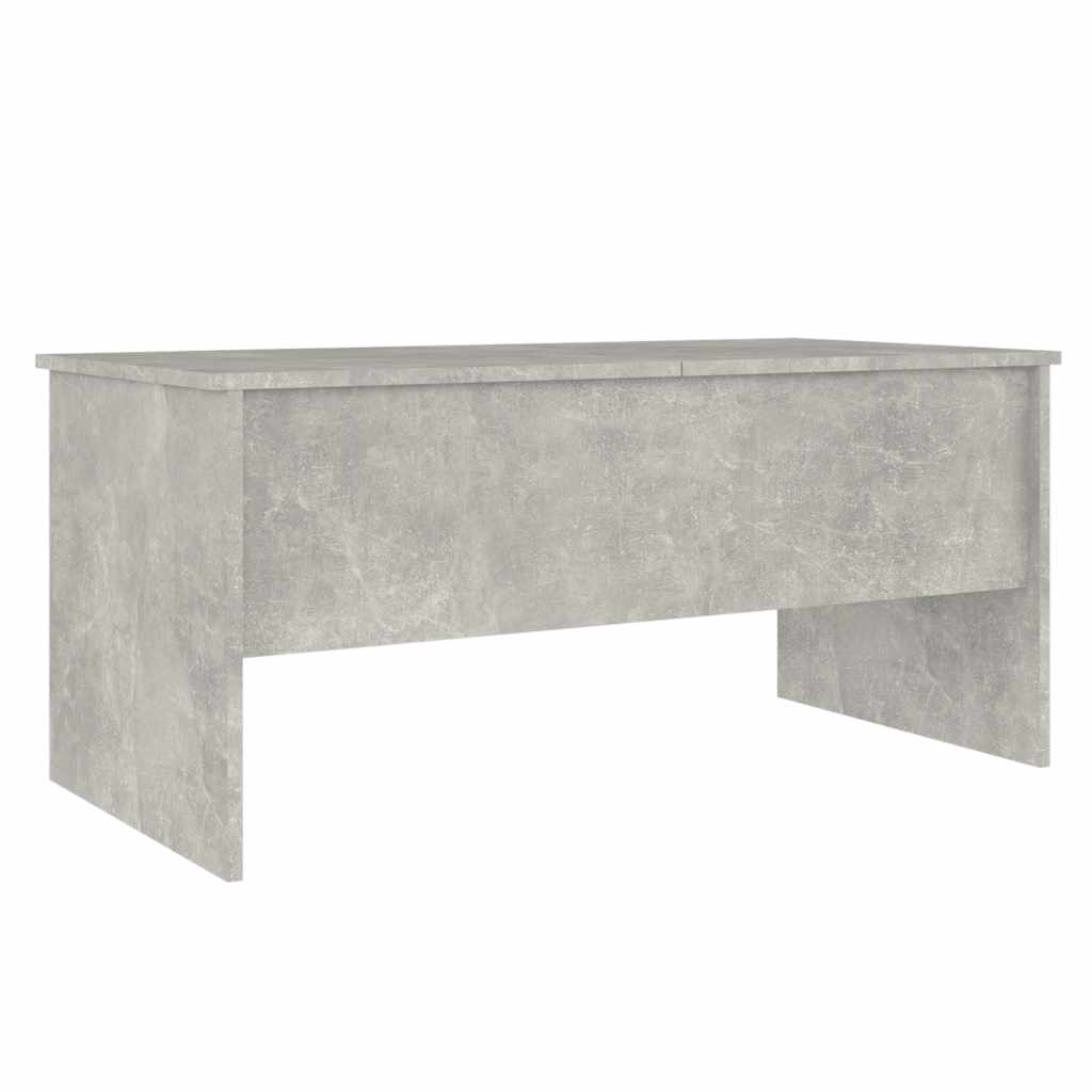 sofabord 102x50,5x46,5 cm konstrueret træ betongrå