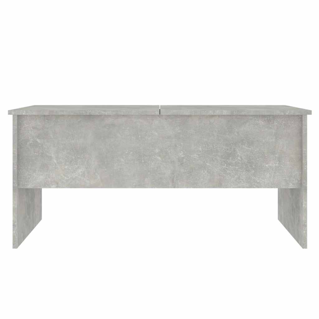 sofabord 102x50,5x46,5 cm konstrueret træ betongrå