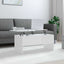 sofabord 102x50,5x46,5 cm konstrueret træ hvid højglans