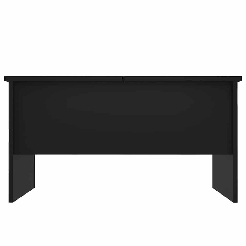 sofabord 80x50x42,5 cm konstrueret træ sort