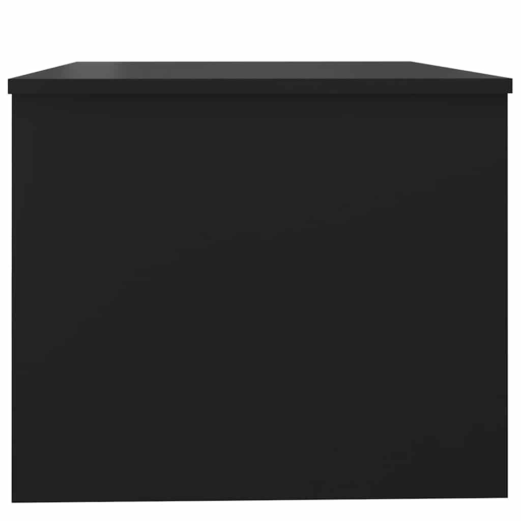 sofabord 80x50x42,5 cm konstrueret træ sort