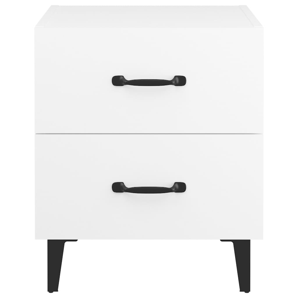 sengebord 40x35x47,5 cm hvid
