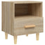 sengeborde 40x35x47 cm 2 stk. sonoma-eg