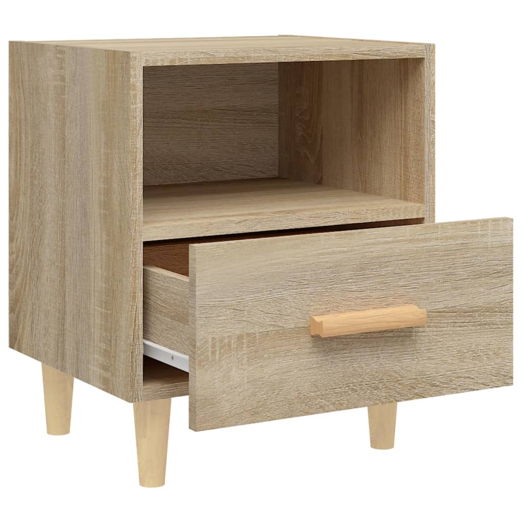 sengeborde 40x35x47 cm 2 stk. sonoma-eg