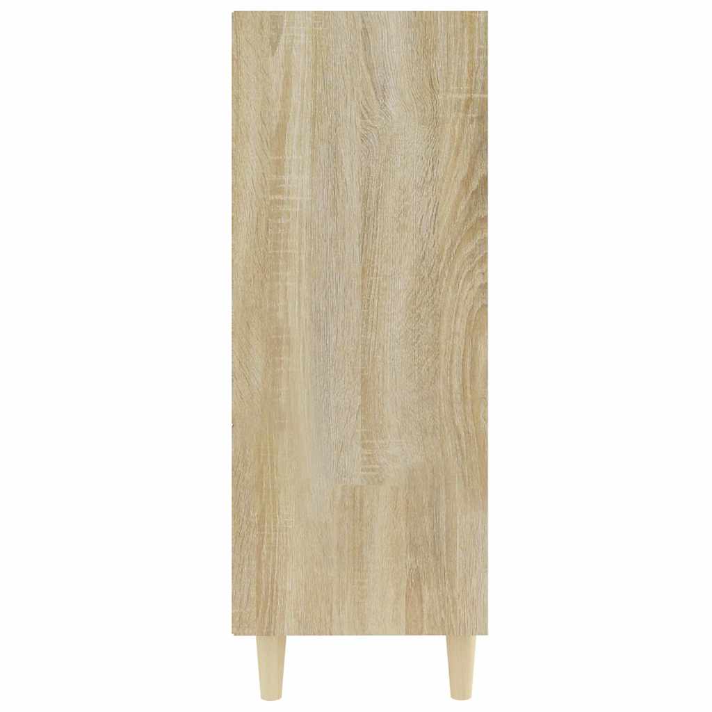 skænk 69,5x32,5x90 cm konstrueret træ sonoma-eg