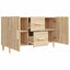 skænk 100x36x60 cm konstrueret træ sonoma-eg