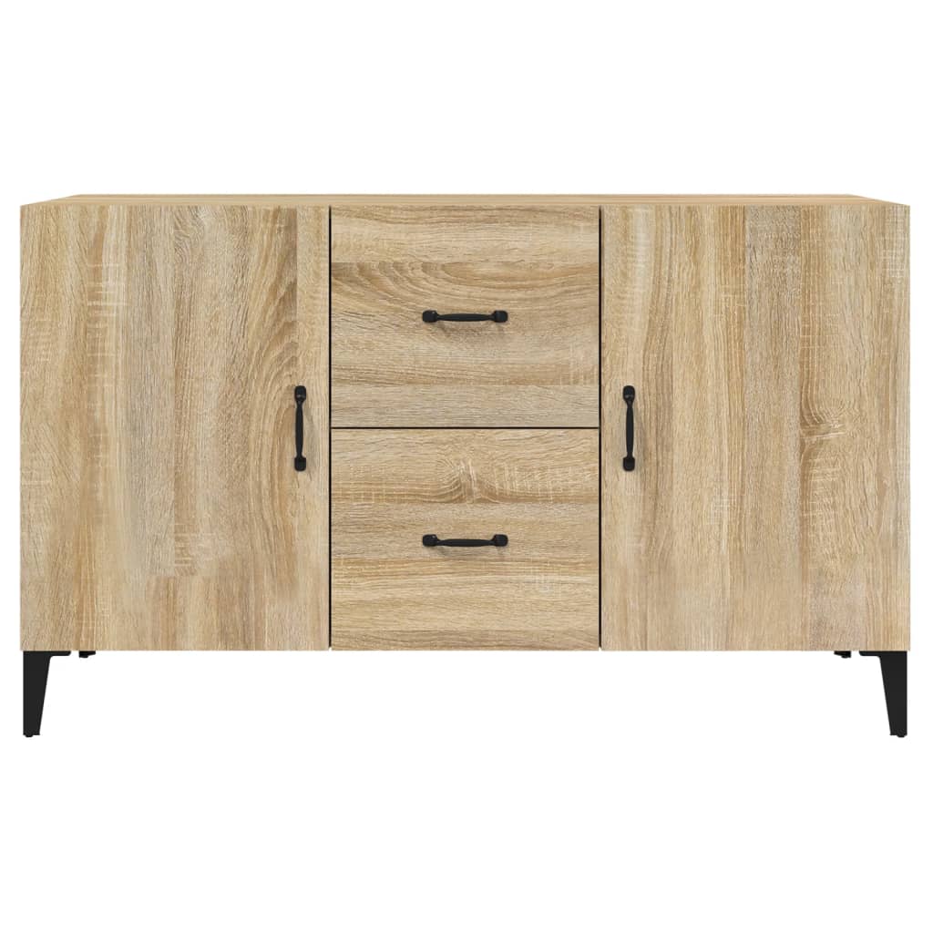 skænk 100x36x60 cm konstrueret træ sonoma-eg