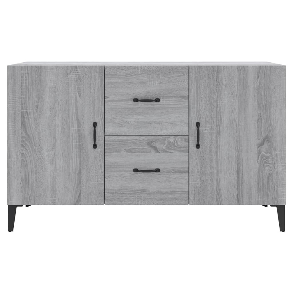 skænk 100x36x60 cm konstrueret træ grå sonoma-eg