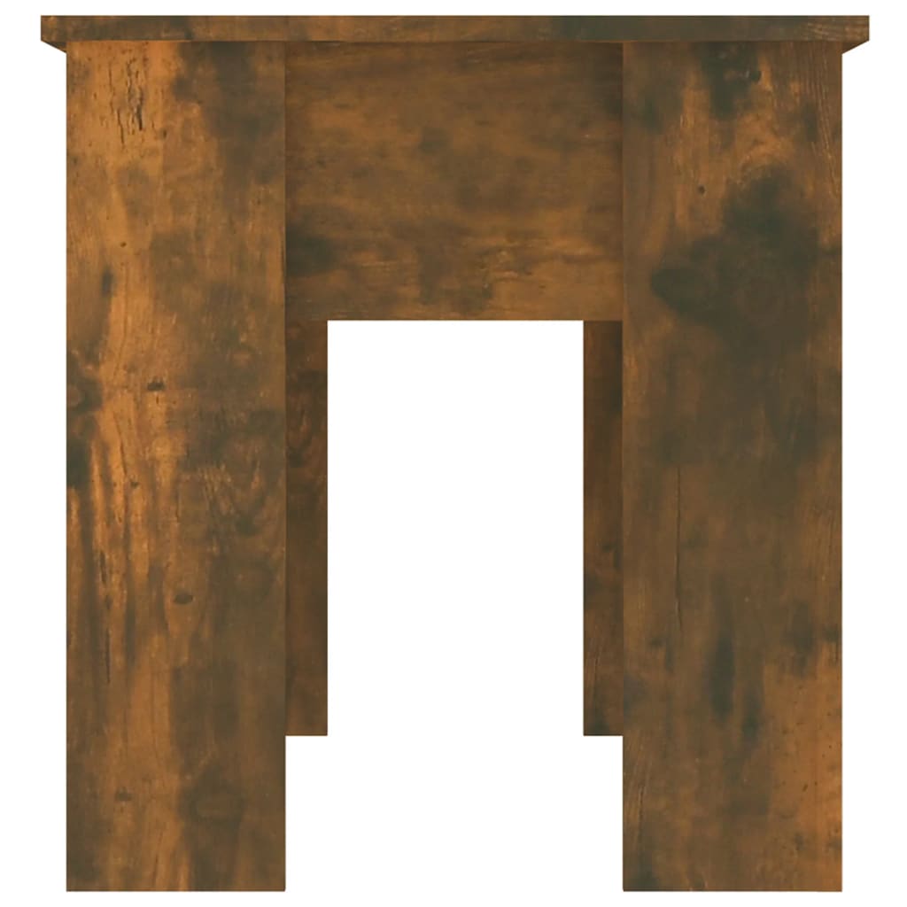 sofabord 101x49x52 cm konstrueret træ røget egetræsfarve