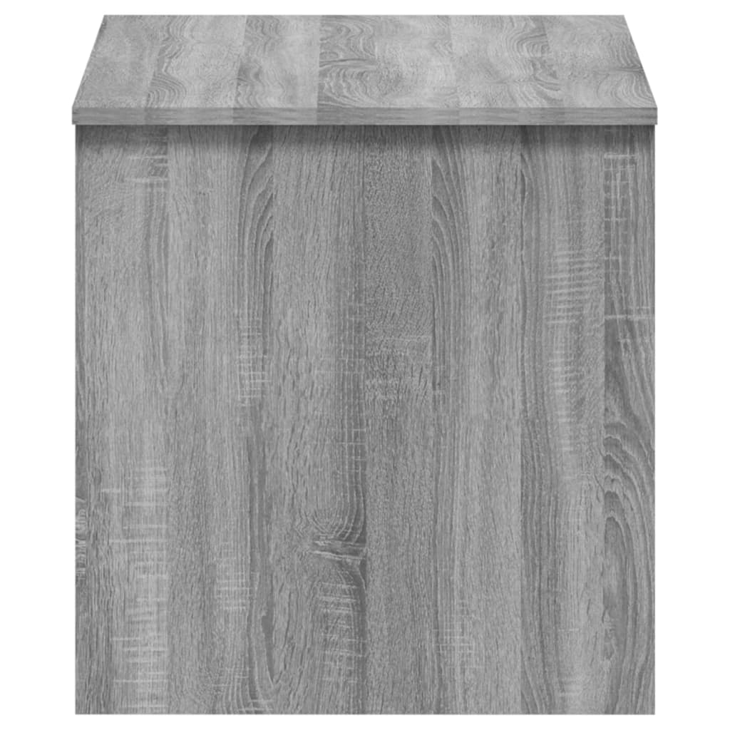 sofabord 102x50,5x52,5 cm konstrueret træ grå sonoma-eg