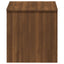 sofabord 102x50,5x52,5 cm konstrueret træ brun egetræsfarve