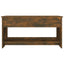 sofabord 102x50x52,5 cm konstrueret træ røget egetræsfarve