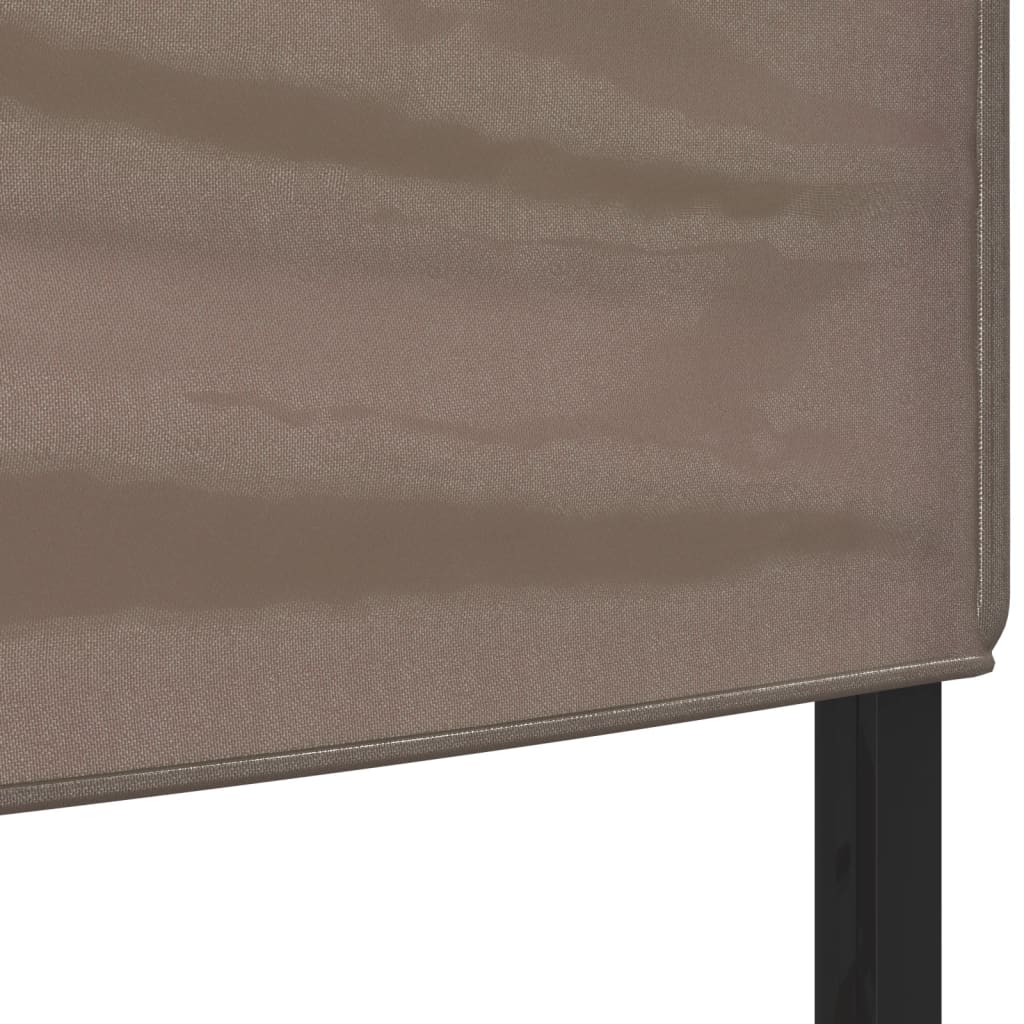 foldbart festtelt 3x6 m gråbrun