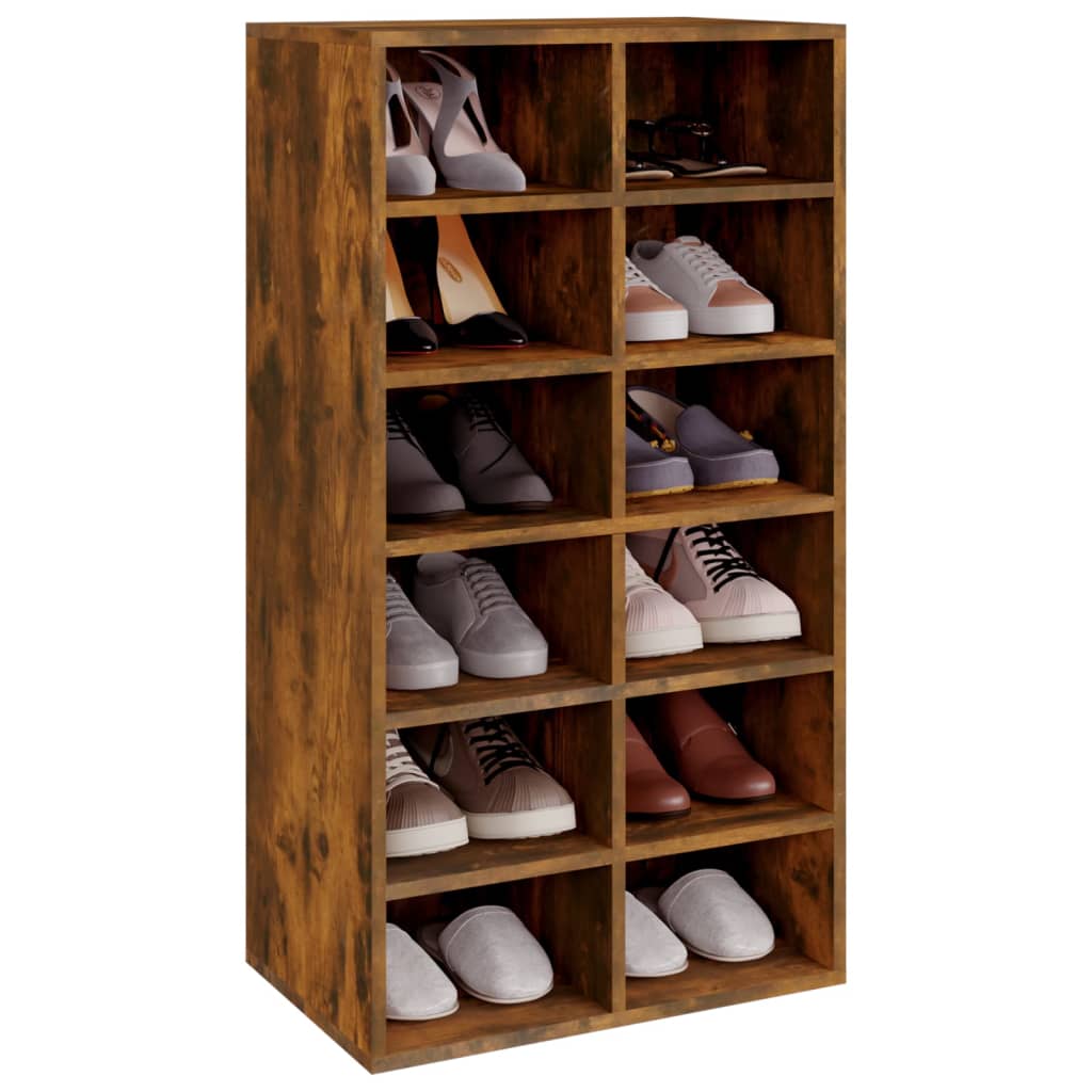 skoreol 54x34x100,5 cm konstrueret træ røget sonoma-eg