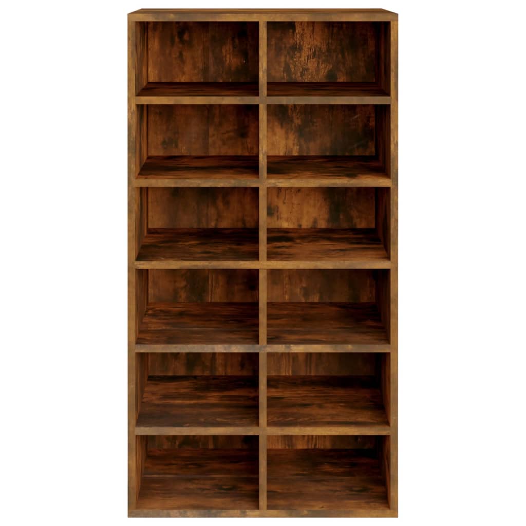 skoreol 54x34x100,5 cm konstrueret træ røget sonoma-eg
