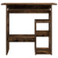 skrivebord 80x45x74 cm konstrueret træ røget egetræsfinish