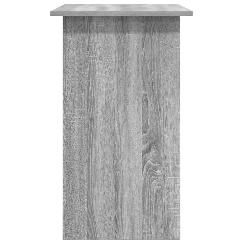 skrivebord 80x45x74 cm konstrueret træ grå sonoma-eg
