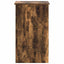 skrivebord 90x45x76 cm konstrueret træ røget egetræsfarve