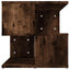 sidebord 40x40x40 cm konstrueret træ røget egetræsfarve