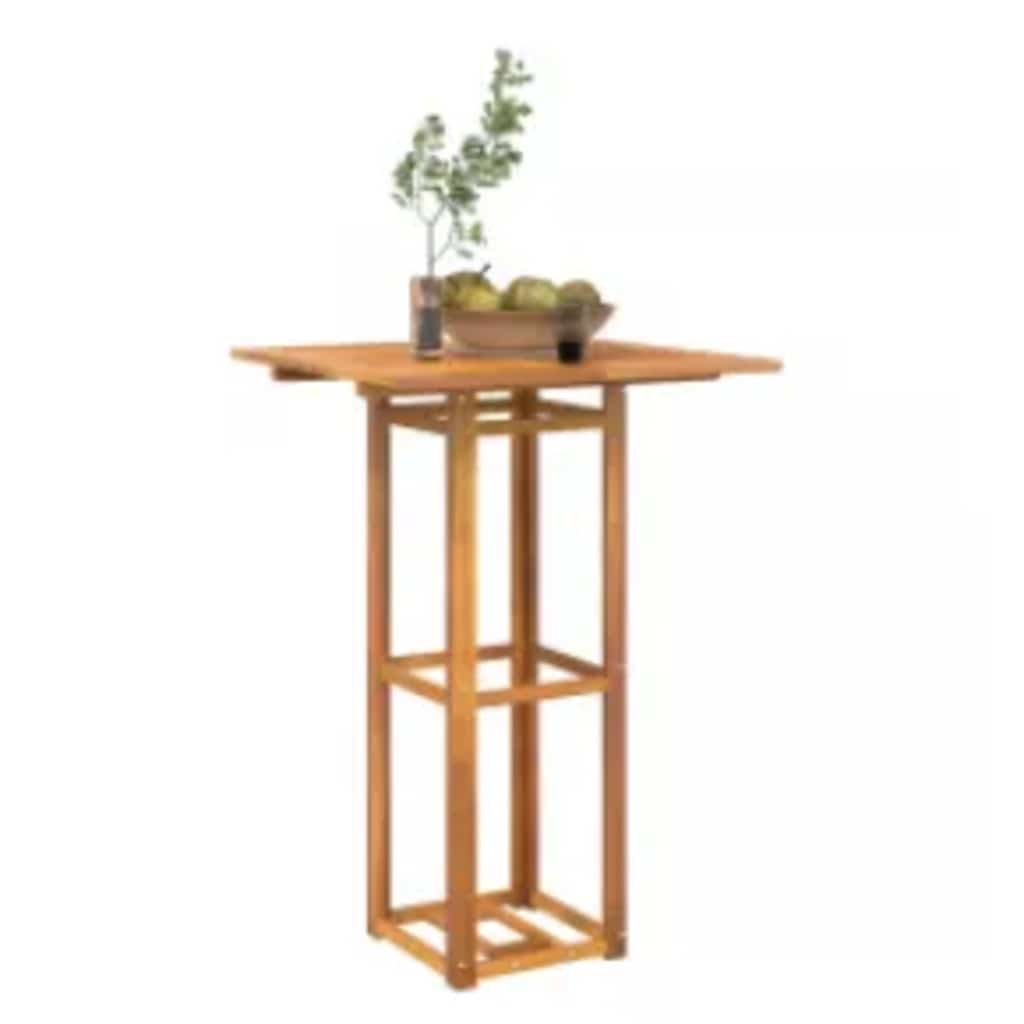 bistrobord 75x75x110 cm massivt akacietræ
