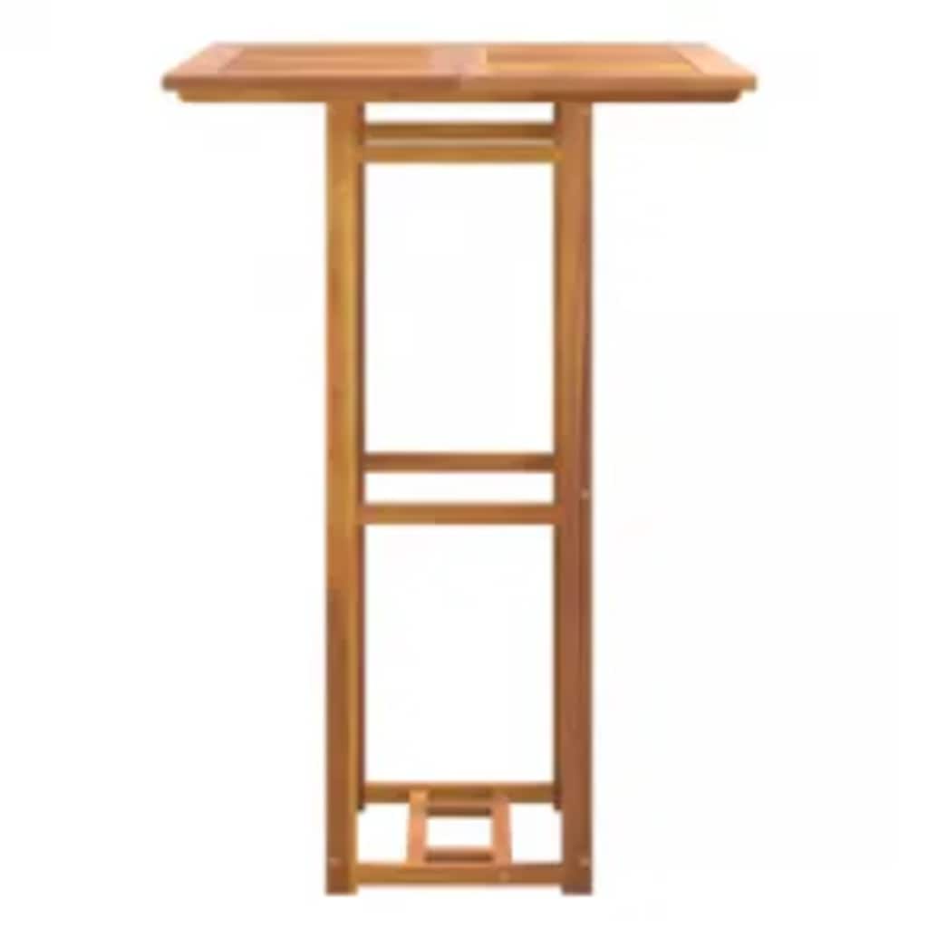 bistrobord 75x75x110 cm massivt akacietræ