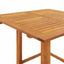 bistrobord 75x75x110 cm massivt akacietræ