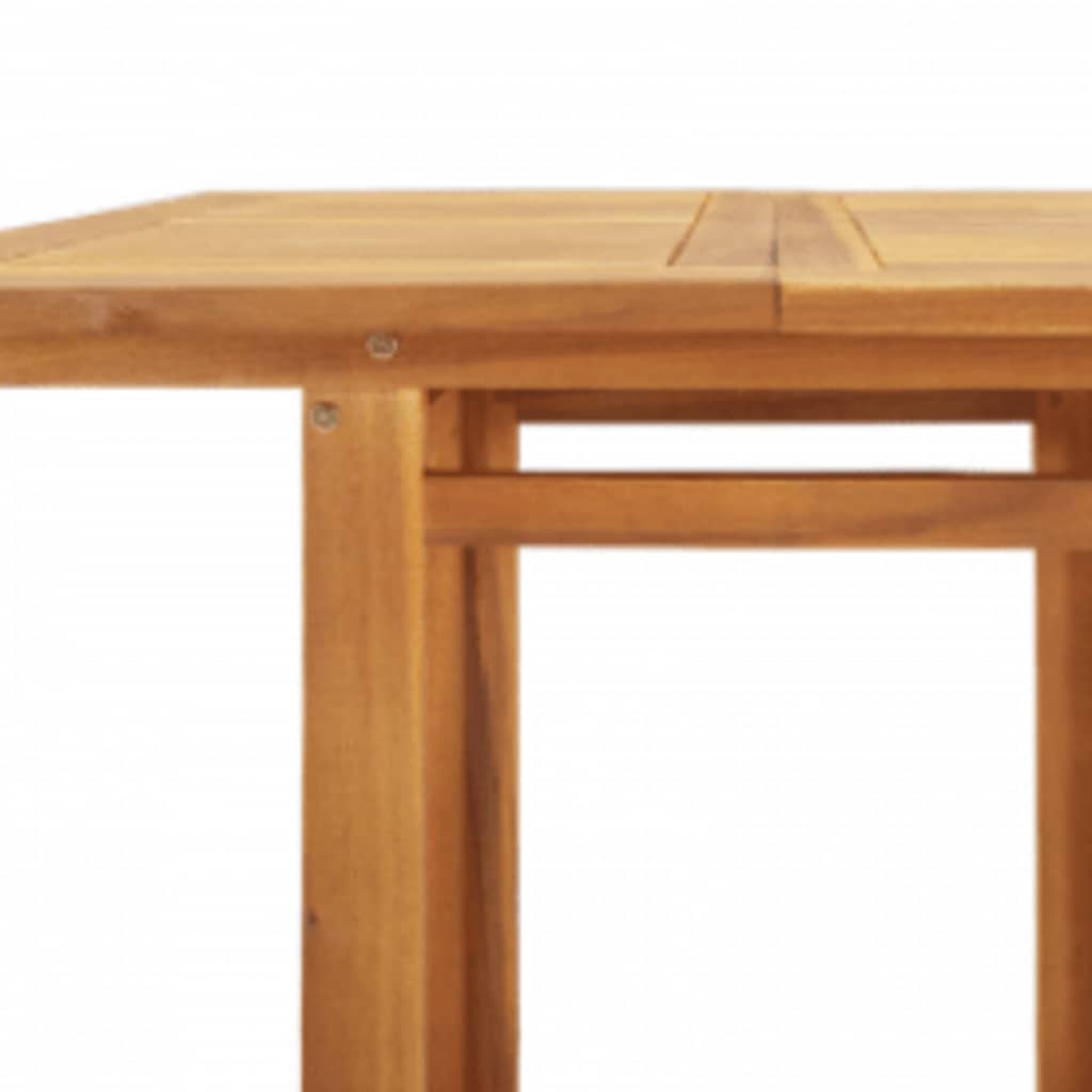bistrobord 75x75x110 cm massivt akacietræ