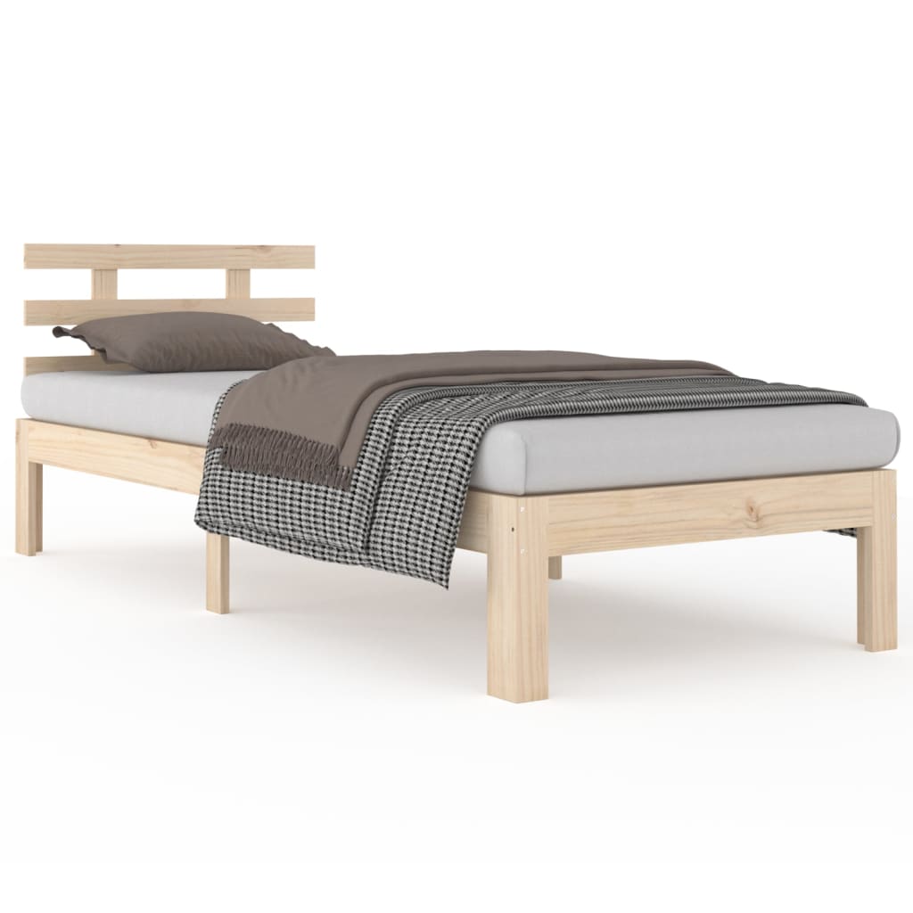 sengeramme 90x190 cm massivt træ